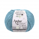 Anchor Cotton 'n' Wool fonal (akvamarinkék)
