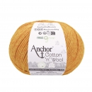 Anchor Cotton 'n' Wool fonal (borostyánsárga)