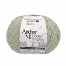 Anchor Cotton 'n' Wool fonal (jádezöld)