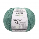 Anchor Cotton 'n' Wool fonal (smaragdzöld)