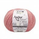 Anchor Cotton 'n' Wool fonal (topázrózsaszín)