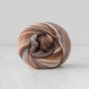 18-19 mic. extra finom ausztrál merino szalaggyapjú (Cioccolato Maya)