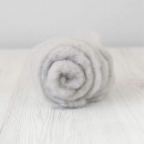 Kártolt nemezelő gyapjú bergschaf (Felhőszürke) - 100g-os csomag