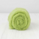 Kártolt nemezelő gyapjú bergschaf (Lime) - 100g-os csomag