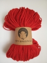 Gyapjúfonal (piros, 2 ágú) - 100 gramm