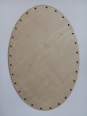 Kosáralj peddignádhoz (ovális, 20x30 cm) 3,5 mm lyukátmérő