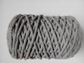 Makramé fonal (szürke) 3.5 mm