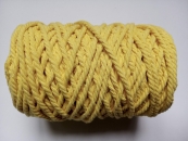 Makramé fonal (napsárga) 3.5 mm