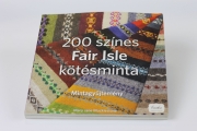 200 színes Fair Isle kötésminta