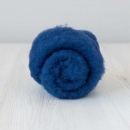 Kártolt nemezelő gyapjú új-zélandi Maori (Éjkék) - 100g-os csomag