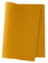 100% merino gyapjúfilc - Mustársárga - 20x30 cm
