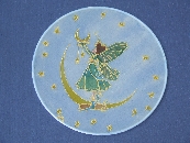 Kézzel festett selyemkép